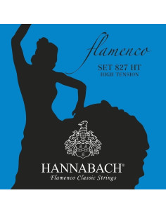 Corde à l'unité classique Flamenco Série 827 Tension forte Mi aigu