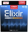 copy of3-Pack Electric strings set Nanoweb Light 10-46