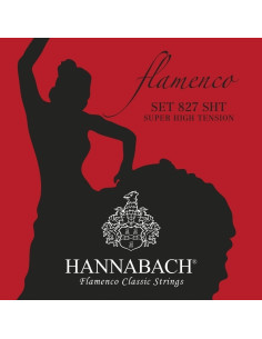Corde à l'unité classique Flamenco Série 827 Tension super forte Mi aigu