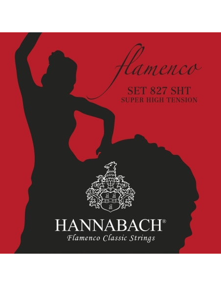 Corde à l'unité classique Flamenco Série 827 Tension super forte Mi aigu