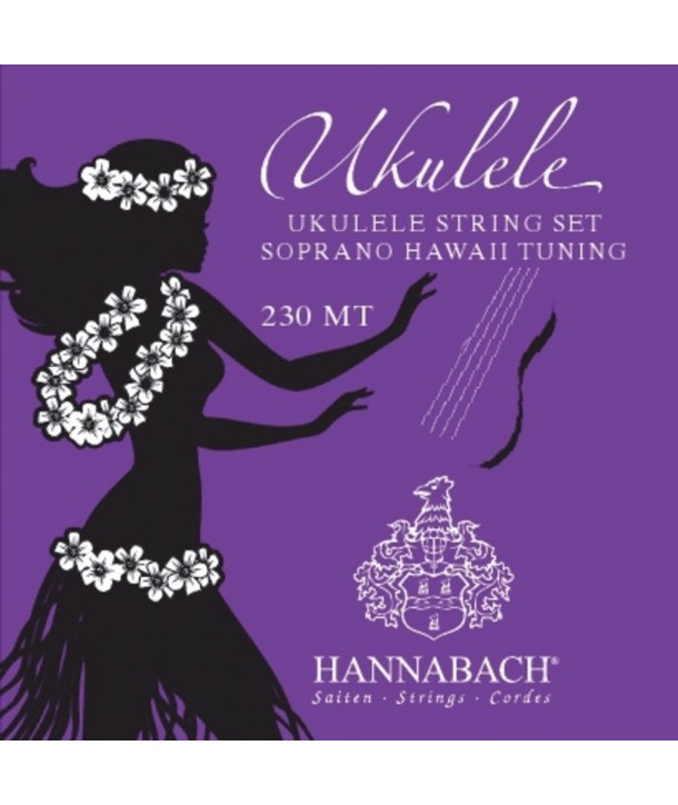 Jeu de cordes pour ukulélé soprano nylon accordage hawaïen