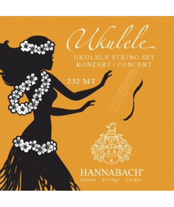 Concert ukulele strings set nylon Hawaiian tuning