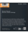 Jeu de cordes électriques Nickel Electric 11-56 Drop B