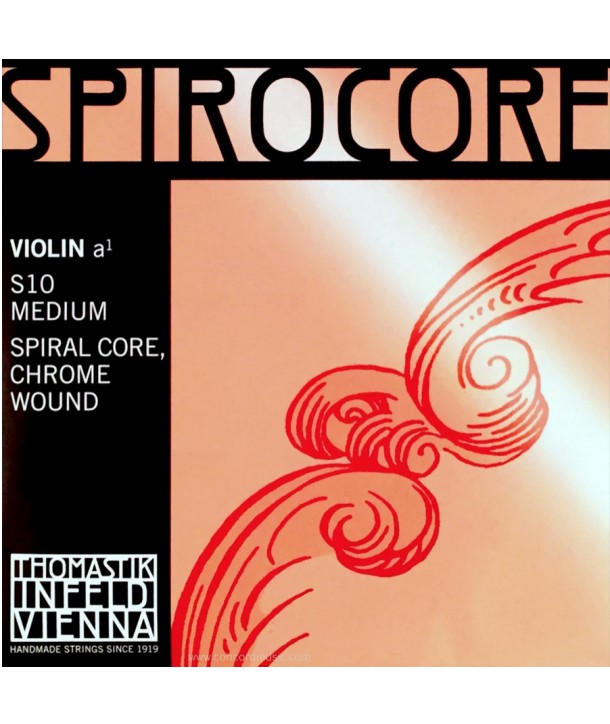 Single A-String Spirocore Medium tension, 4/4 scale chrome wound