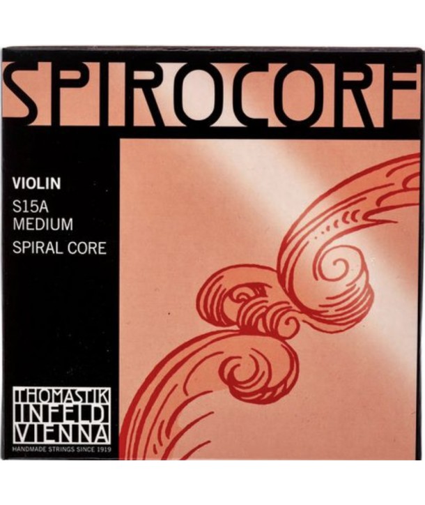 Violin strings set Spirocore Light tension, 4/4 scale Steel wound