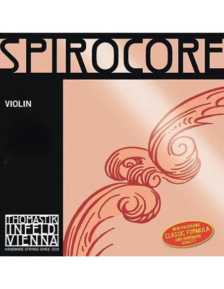 copy ofViolin single E-String Spirocore Medium tension, 3/4 scale steel
