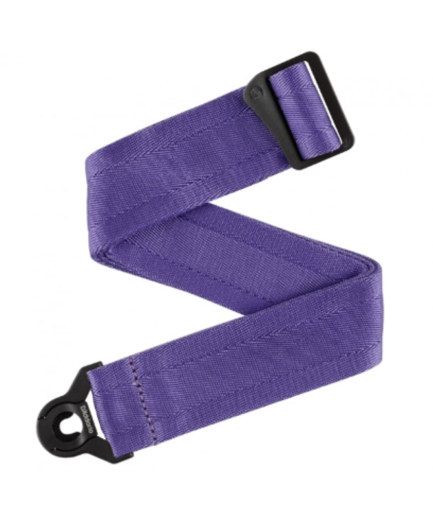 D'Addario Auto Lock Guitar Strap Deep violet
