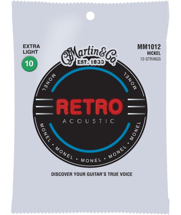 copy ofcopy ofJuego de cuerdas folk Monel Retro Custom-light 11-52