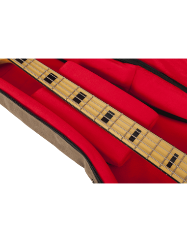Housse Série Transit pour guitare basse marron