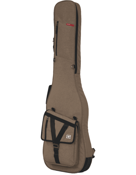 Housse Série Transit pour guitare basse marron