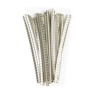 Lot 24 frettes prédécoupées 6150 Medium Jumbo (2,55 × 1,12 mm)