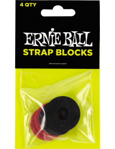 Pack de 4 Strap Blocks Noir et Rouge