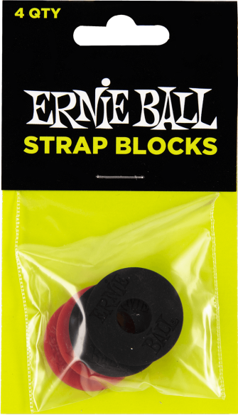 Pack de 4 Strap Blocks Noir et Rouge