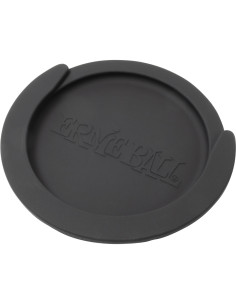 Bouchon de Rosace en Caoutchouc Noir Diamètre 8 - 5 Cm