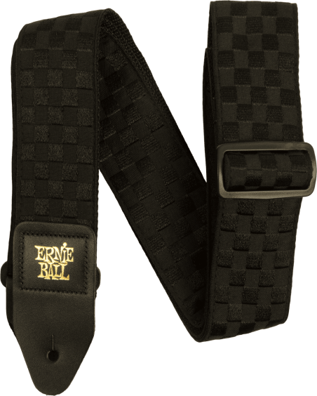Sangle Jacquard Black Checkers