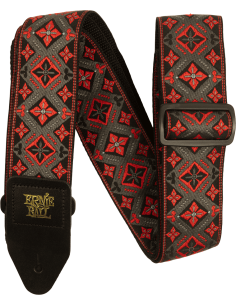 Strap Jacquard Red King