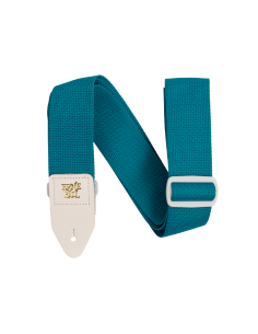 Sangle Polypro Bleu Sarcelle et Blanche