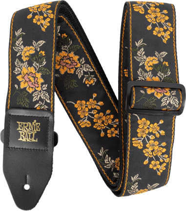 Sangle Jacquard Tangerine Blossom