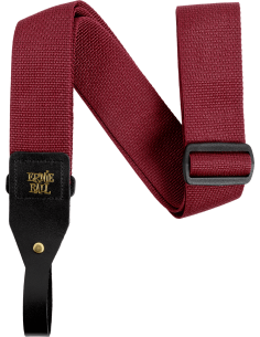 Strap Polypropylène for Guitar Acoustic - Burgundy