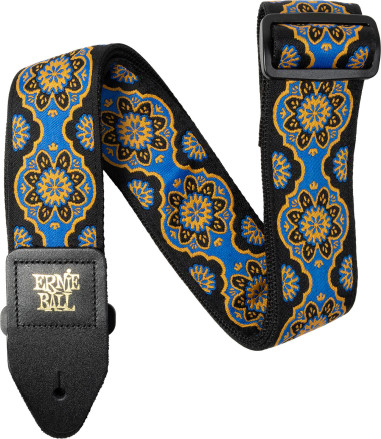 Sangle Jacquard Kaleidoscope Blue