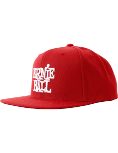Casquette Rouge - Logo Eb Blanc