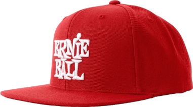 Casquette Rouge - Logo Eb Blanc