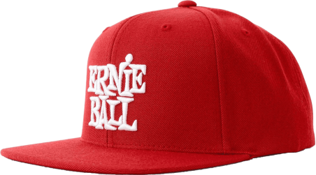 Casquette Red - Logo Eb White