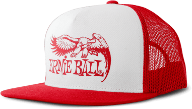 Casquette Rouge et Blanc - Logo Aigle Eb Rouge
