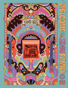 Poster Ernie Ball Slinky 2022 Format A0 - STHB 7c