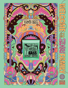 Poster Ernie Ball Slinky 2022 Format A0 - Hyper Bass