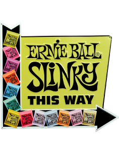 Slinky This Way - Signaletique en Aluminium