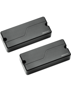 Set de micros Fluence Basse 4 Cordes Soapbar Noir