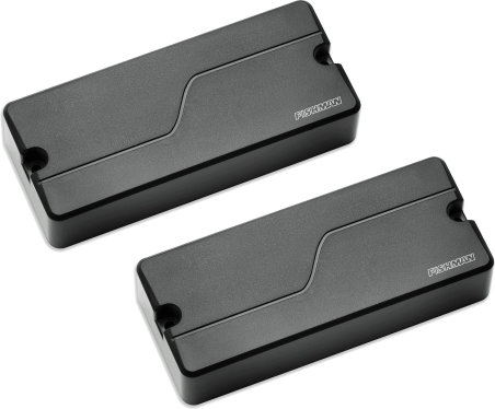 Set de micros Fluence Basse 4 Cordes Soapbar Noir