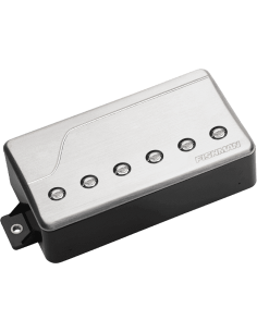 Micro Humbucker Classic Aluminium Brossé Chevalet