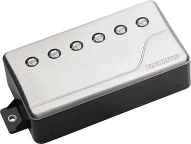 Micro Humbucker Fluence Classic Aluminium Brossé Manche
