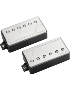 Pickup Set Humbucker Classic Aluminium Brossé