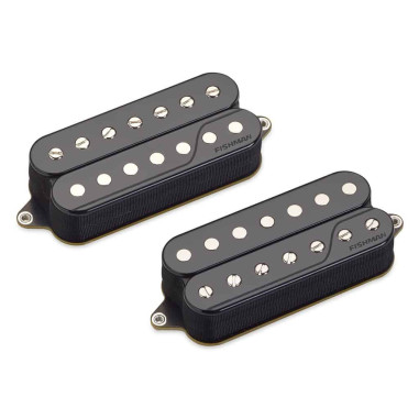 Set de micros Électriques 7 Cordes Fluence Classic Humbucker Open Core Black