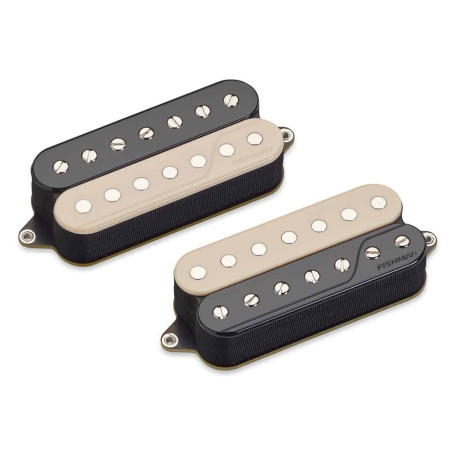 Set de micros Électriques 7 Cordes Fluence Classic Humbucker Open Core Rev Zebra