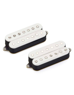 Set de micros Électriques 7 Cordes Fluence Classic Humbucker Open Core White