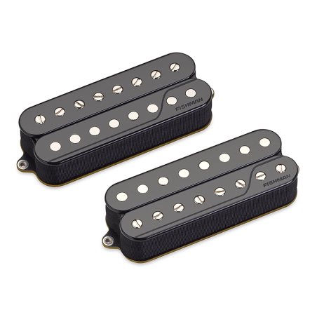 Set de micros Électriques 8 Cordes Fluence Classic Humbucker Open Core Black