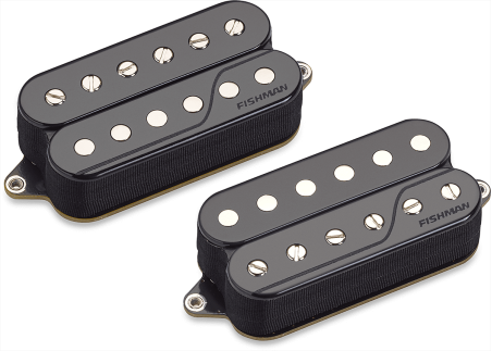 Set de micros Électriques Fluence Classic Humbucker Open Core Black