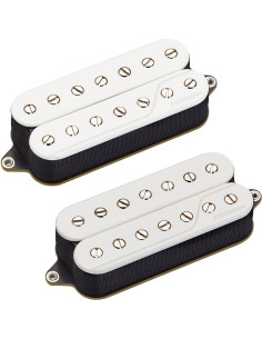Set de micros Set Fluence Signature Tim Henson 7 Cordes Blanc