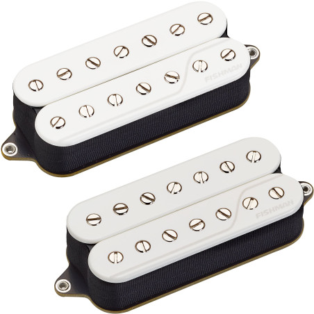 Set de micros Set Fluence Signature Tim Henson 7 Cordes Blanc
