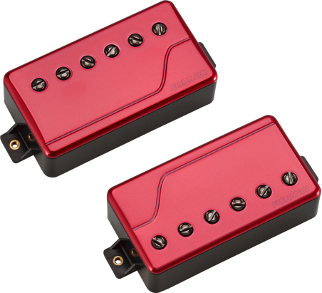 Pickup Set Electric Guitar Fluence Richard Z Metallic Red