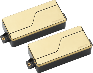 Set de micros Set Fluence Modern Humbucker 3 Voix Doré 7 Cordes