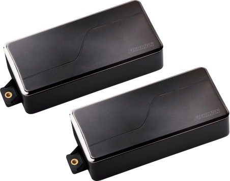 Set de micros Set Fluence Modern Humbucker 3 Voix Nickel Noir 7 Cordes
