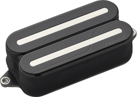 Micro Fluence Open Core Modern Humbucker Céramique Noir - Rails Nickel 6 Cordes