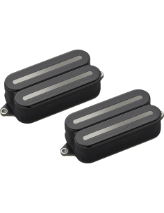 Pickup Set Set Fluence Open Core Modern Humbucker Black - Rails Nickel Black 6-String