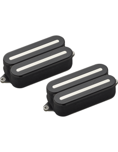 Set de micros Set Fluence Open Core Modern Humbucker Noir - Rails Nickel 6 Cordes