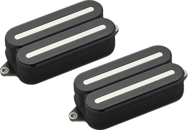 Pickup Set Set Fluence Open Core Modern Humbucker Black - Rails Nickel 6-String
